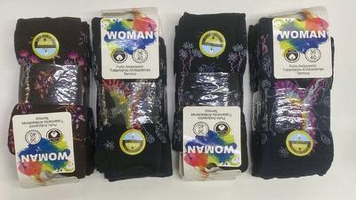 1M001. CALCETÍN FANTASÍA GRUESO (lote de 12 pares)