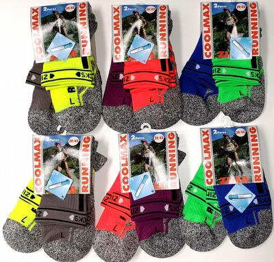 Calcetín deportivo técnico running surtido (lote 12 pares)