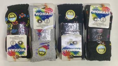 1M004. CALCETÍN FANTASÍA GRUESO (lote de 12 pares)