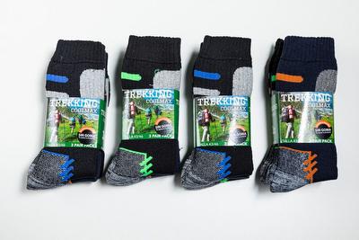 0TR004. CALCETÍN TREKKING (lote de 12 pares)