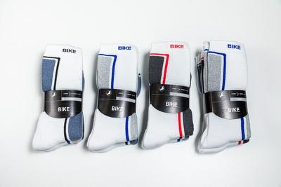 1TR003. CALCETÍN BIKE GRUESO (lote de 12 pares)